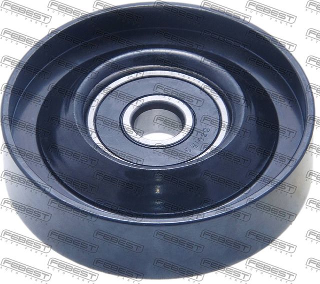 Натяжной ролик (натяжитель) приводного поликлинового ремня Febest. Артикул 1287-ACC