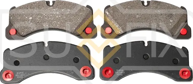 Колодки тормозные передние (Sufix). Артикул SX1403