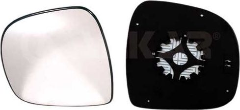 Зеркальное стекло бокового зеркала Alkar. Артикул 6471969