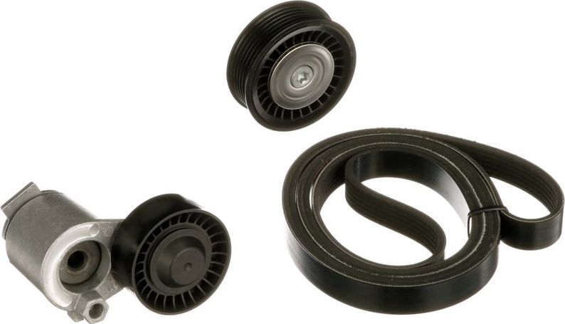Приводной ремень поликлиновой с роликами (комплект) Gates Micro-V®. Артикул K046PK1198
