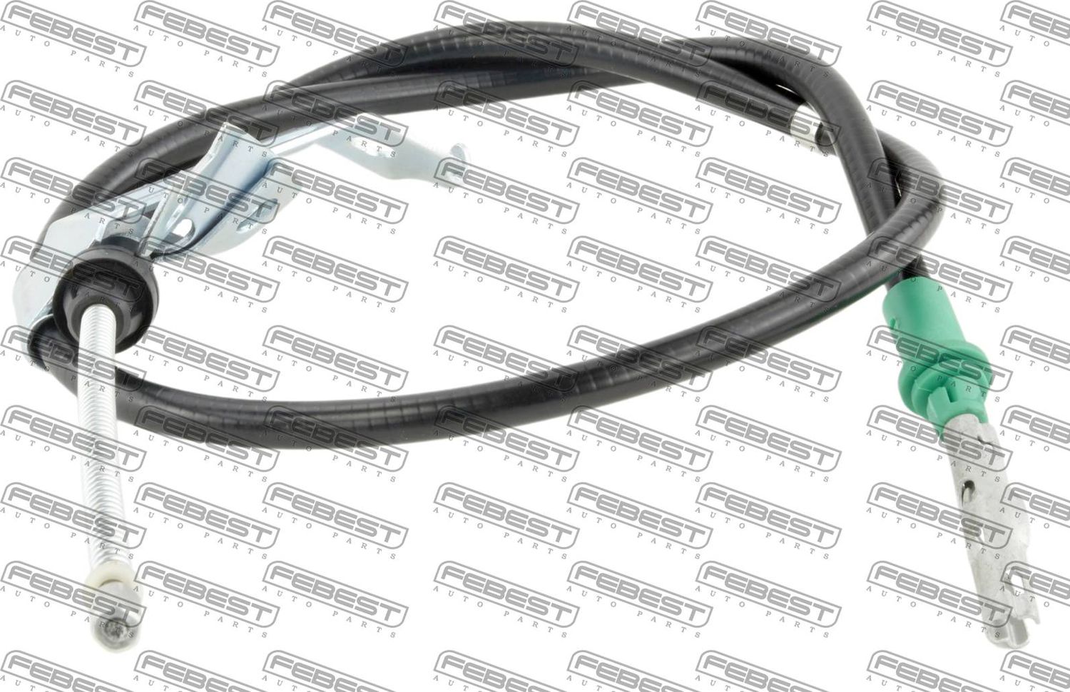 Трос ручника (тросик ручного тормоза) Febest. Артикул 05100-TRBRH