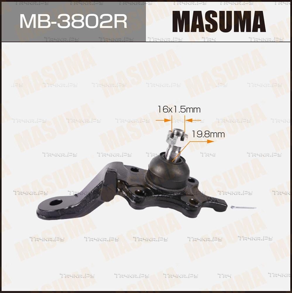 Шаровая опора Masuma передняя передняя правая нижняя для Toyota Sequoia I 2000-2007. Артикул MB-3802R