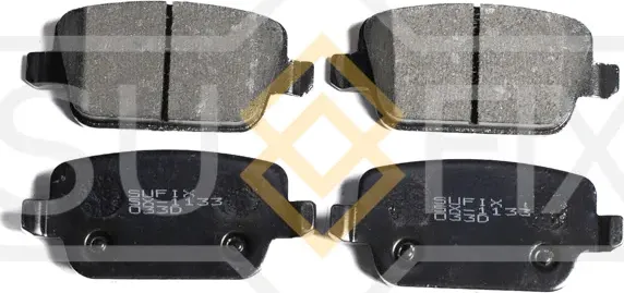 Колодки тормозные дисковые | зад прав/лев | (Sufix). Артикул SX-1133