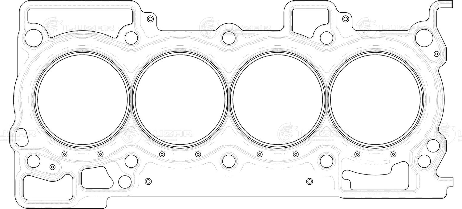 Прокладка ГБЦ Luzar. Артикул LES 11403
