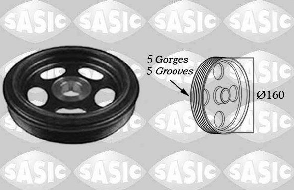Шкив коленвала Sasic для Mercedes-Benz B-Класс I (W245) 2005-2011. Артикул 2156023