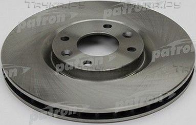 Тормозной диск Patron передний для Citroen C4 I 2008-2011. Артикул PBD4962