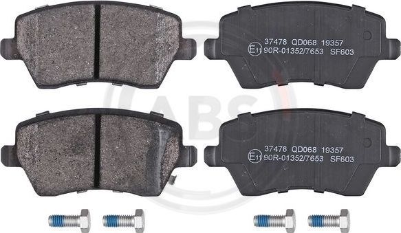 Тормозные колодки ABS. Артикул 37478