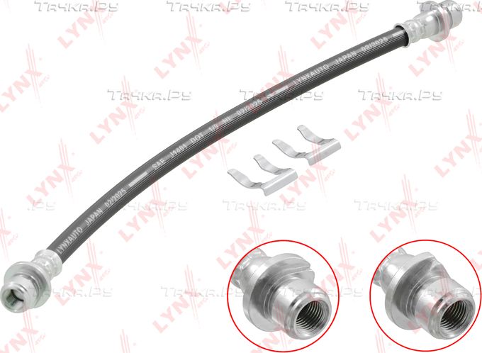 Тормозной шланг LYNXauto для Honda City IV 2002-2008. Артикул BL-4064