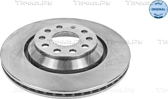 Тормозной диск Meyle Original задний для Volkswagen Passat B6 2005-2011. Артикул 115 523 0026