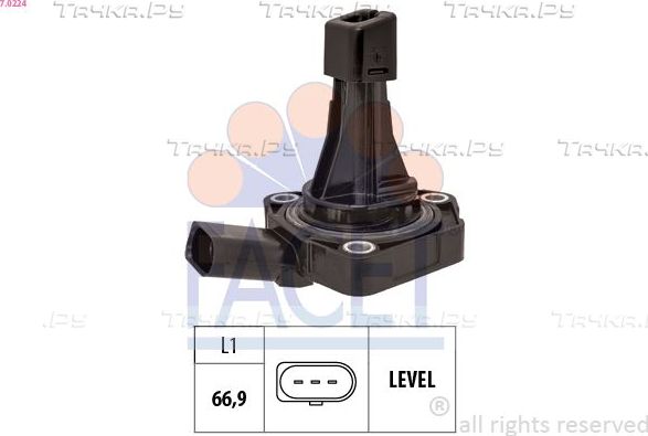 Датчик уровня масла Facet OE Equivalent для Skoda Roomster I 2010-2015. Артикул 7.0224
