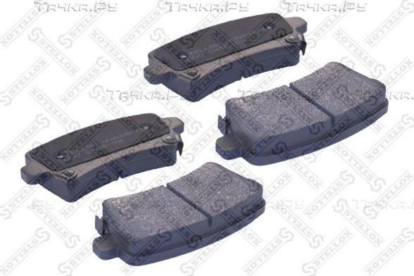 Тормозные колодки Stellox задние для Audi S2 I 1990-1992. Артикул 000 045B-SX