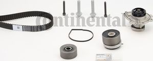 Помпа (водяной насос) с комплектом ремня ГРМ ContiTech для Alfa Romeo 159 2005-2011. Артикул CT1077WP2