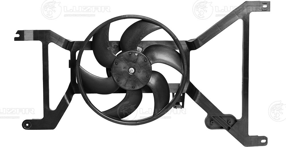 Вентилятор радиатора двигателя (в сборе) Luzar. Артикул LFK 09198
