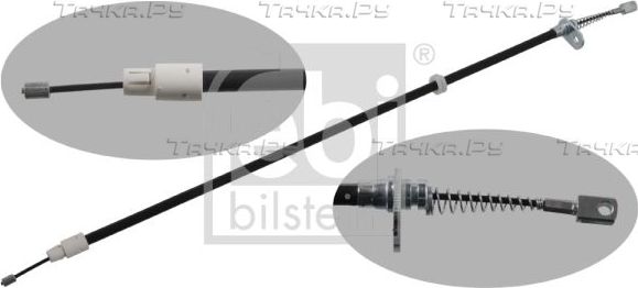 Трос ручника (тросик ручного тормоза) Febi Bilstein. Артикул 34914
