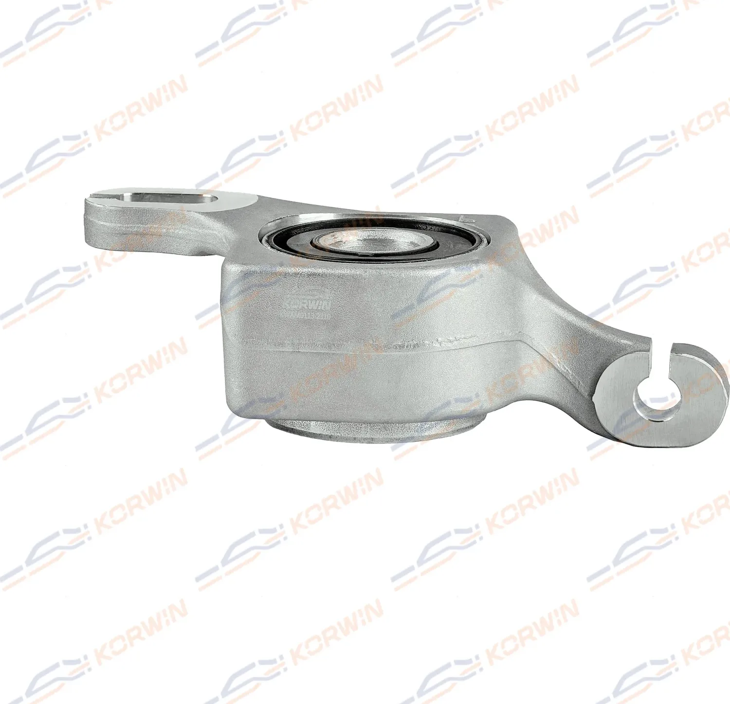 Сайлентблок переднего рычага задний с кронштейном L гарантия 1 год 30т км) (Korwin). Артикул KWAM0113