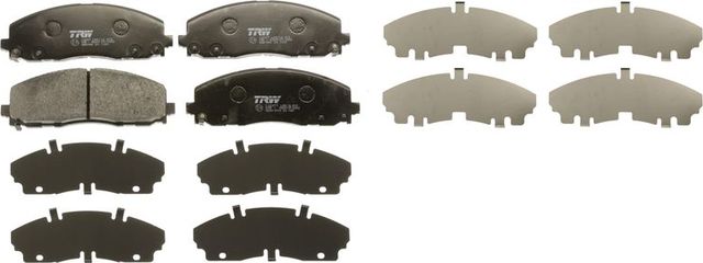 Тормозные колодки TRW передние для Chrysler Grand Voyager V 2011-2026. Артикул GDB1944