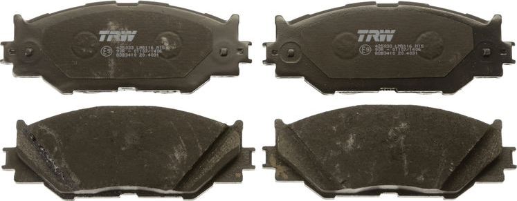 Тормозные колодки TRW COTEC. Артикул GDB3410