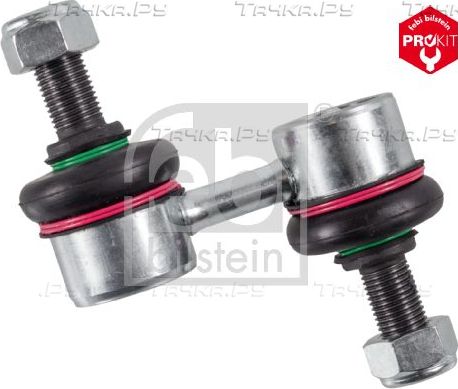 Стойка (тяга) стабилизатора Febi Bilstein (сталь) передняя правая/левая для Mitsubishi L400 1995-2005. Артикул 41184