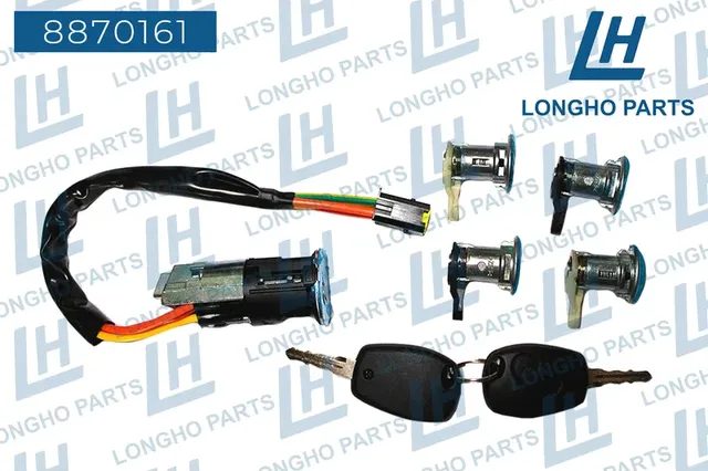 Замок зажигания с 2 ключами Logan Sandero Largus 806019912R (Longho). Артикул 8870161