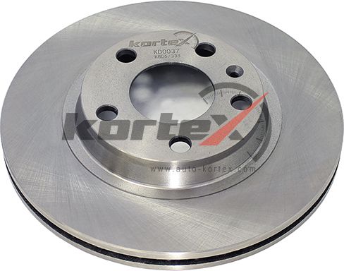 Диск тормозной VW Passat AUDI A4,A6 передний (1шт.) (мин.2шт.) KORTEX. Артикул KD0037
