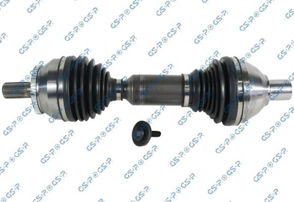 Полуось (привод в сборе, приводной вал) GSP передняя левая для Volvo XC90 I 2002-2006. Артикул 256412