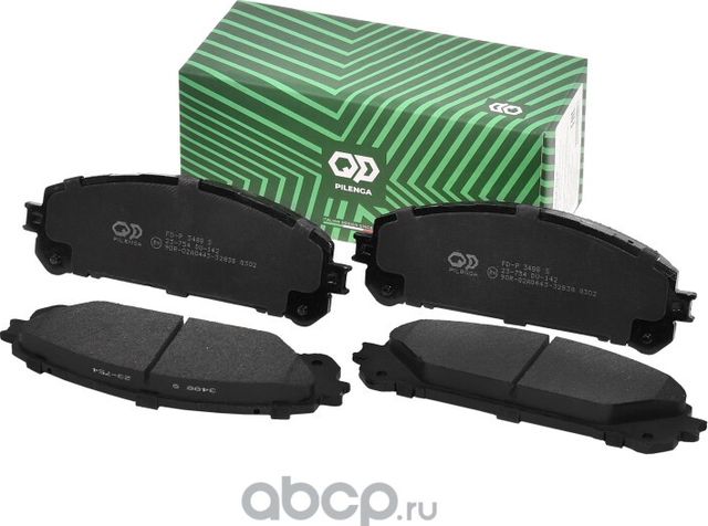 PILENGA Колодки тормозные дисковые передние Performante  TOYOTA RXIII (RX270  RX350). Артикул fd-p3488s