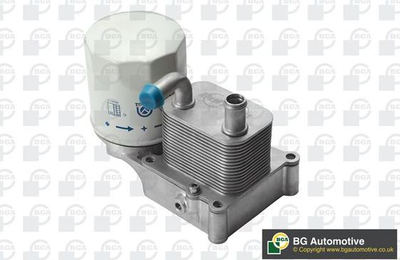 Радиатор масляный (маслоохладитель) для двигателя BGA (алюминий). Артикул CO2340