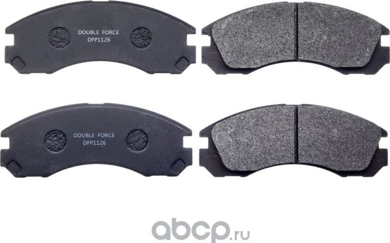 Колодки тормозные дисковые (Double Force) Double Force. Артикул DFP1126
