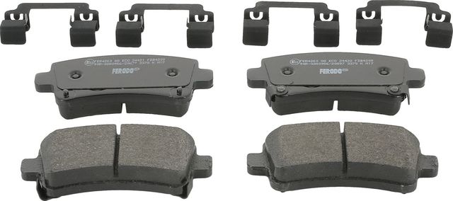 Тормозные колодки Ferodo Premier Eco Friction. Артикул FDB4209