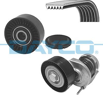 Приводной ремень поликлиновой с роликами (комплект) Dayco для Audi A4 II (B6) 2003-2004. Артикул KPV894