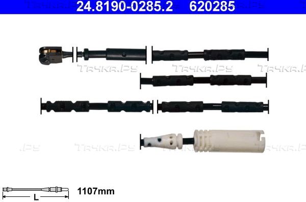 Датчик износа тормозных колодок  ATE задний для BMW 1 I (E82/E88) 2008-2013. Артикул 24.8190-0285.2