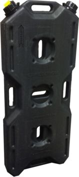 Канистра ТехноХим Экстрим Драйв 2 горловины 20 л (реальный объём 18,5 л), Черная. Артикул kan-EXD-20L-BK