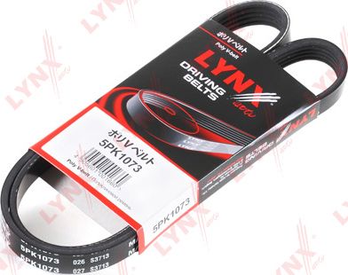 Приводной ремень поликлиновой LYNXauto. Артикул 5PK1073
