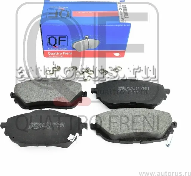 Колодки тормозные дисковые передние к-т (Quattro Freni). Артикул qf83451