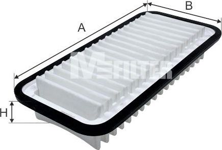 Воздушный фильтр MFilter. Артикул K 7044