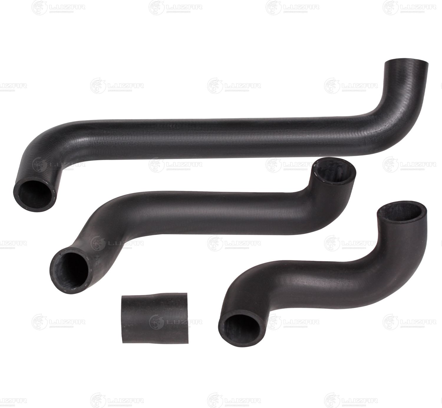 Патрубок радиатора (системы охлаждения) Luzar (EPDM (Этилен-пропиленовый каучук)). Артикул LPK 0121