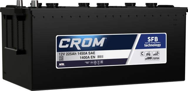 Аккумуляторная батарея 200...240Аh 800...1200А (+) слева Daf, Iveco, Man, MB, Re (Crom). Артикул 1D6225140B