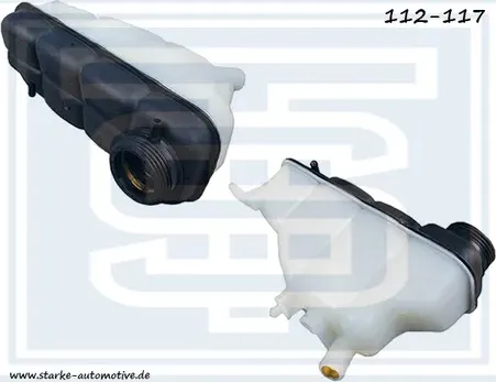 Компенсационный бачок охлаждающей жидкости (Starke). Артикул 112117