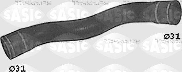 Патрубок радиатора (системы охлаждения) Sasic. Артикул SWH0435