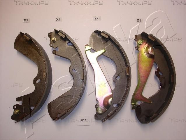 Тормозные колодки ASHIKA задние для Hyundai Galloper II 1998-2003. Артикул 55-H0-002