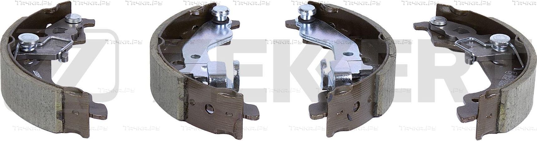 Тормозные колодки Zekkert задние для Fiat Punto II 1999-2012. Артикул BK-4008