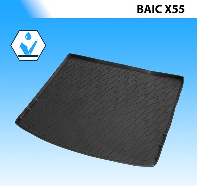 Коврик Rival в багажник для BAIC X55 2022-2026. Артикул 10404002