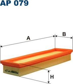 Воздушный фильтр Filtron. Артикул AP 079
