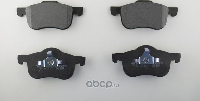 Колодки дискового тормоза передние для автомобилей (Intelli). Артикул D267E