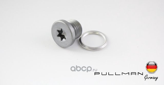 Пробка с кольцом масляного поддона двигателя (Pullman). Артикул 9N1176091