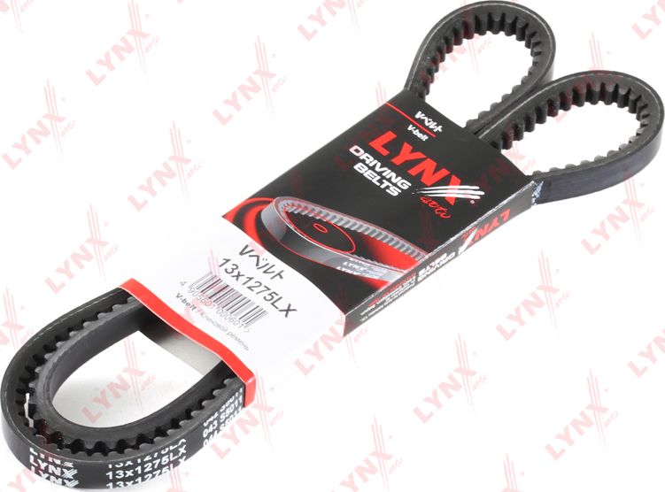 Приводной ремень клиновой LYNXauto. Артикул 13X1275LX