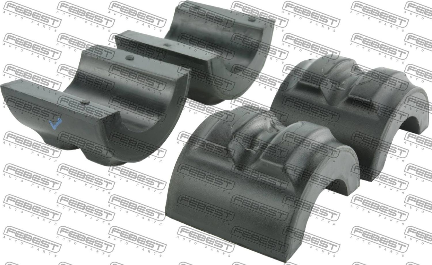 Втулки стабилизатора Febest. Артикул BZSB-219F-KIT
