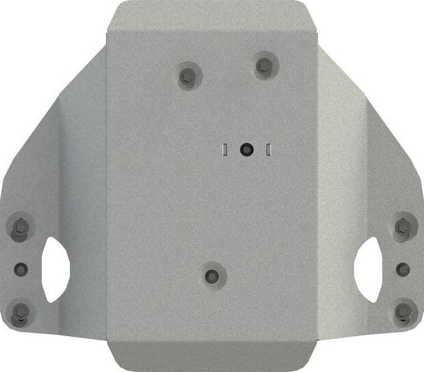 Защита алюминиевая Шериф (6 мм) усиленная  для редуктора Volkswagen Crafter II 2016-2026. Артикул 26.4430