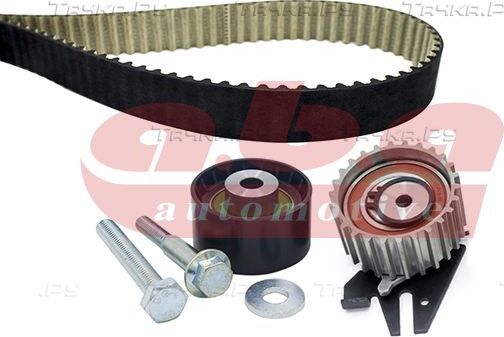 Ремень ГРМ с роликами (комплект) ABA для Fiat Croma II 2005-2011. Артикул YK103190
