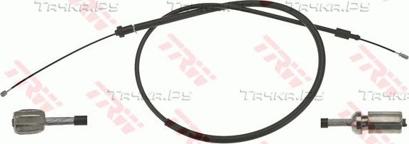 Трос ручника (тросик ручного тормоза) TRW. Артикул GCH1695